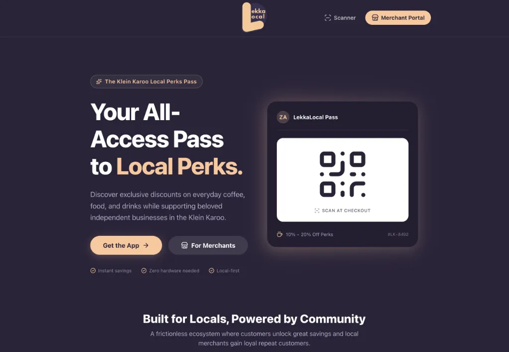 LekkaLocal marketplace platform